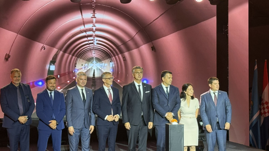 VELIK DAN ZA ISTRU, ALI I HRVATSKU: Svečano je otvorena stara cijev tunela Učka!