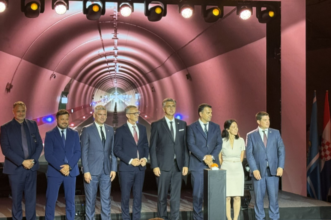 VELIK DAN ZA ISTRU, ALI I HRVATSKU: Svečano je otvorena stara cijev tunela Učka!