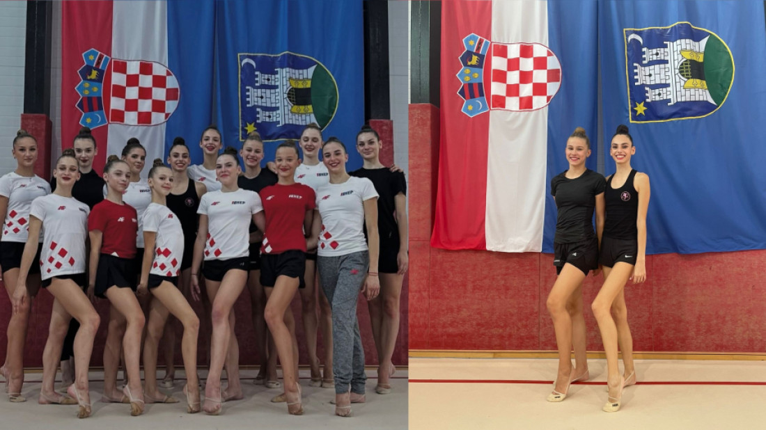 Uspjeh gimnastičarki KREG Galatea na Apsolutnom prvenstvu Hrvatske u ritmičkoj gimnastici