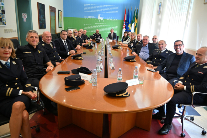 Suradnja županije i policije ključ visoke razine sigurnosti u Istri!