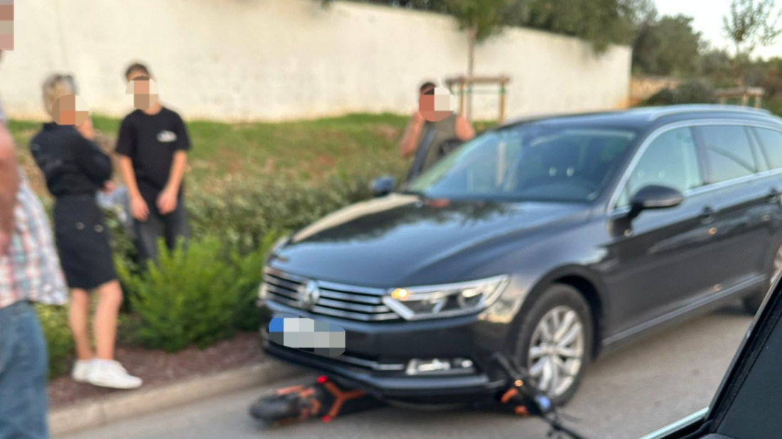 Maloljetnik u Rovinju pao s romobila i izazvao prometnu nesreću