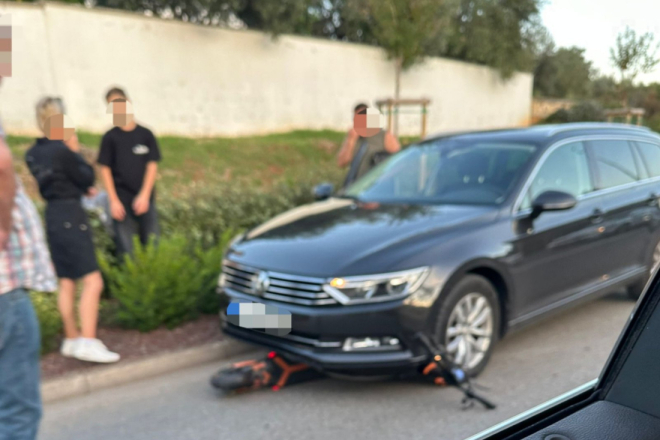 Maloljetnik u Rovinju pao s romobila i izazvao prometnu nesreću
