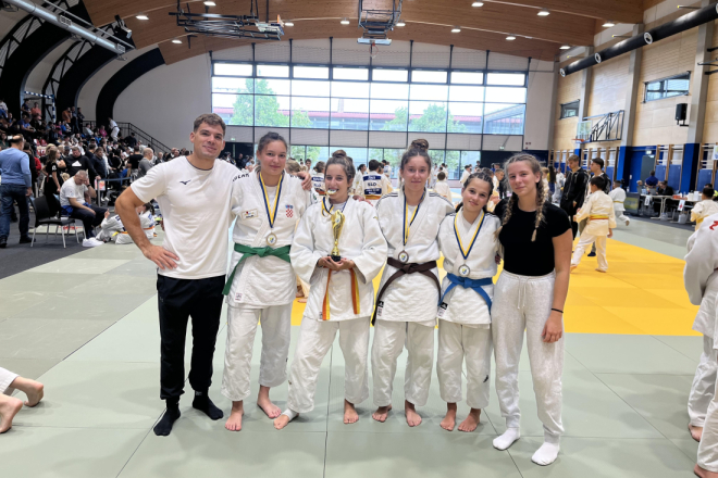 Četiri medalje judašica Istarskog borca na natjecanju u Sloveniji!