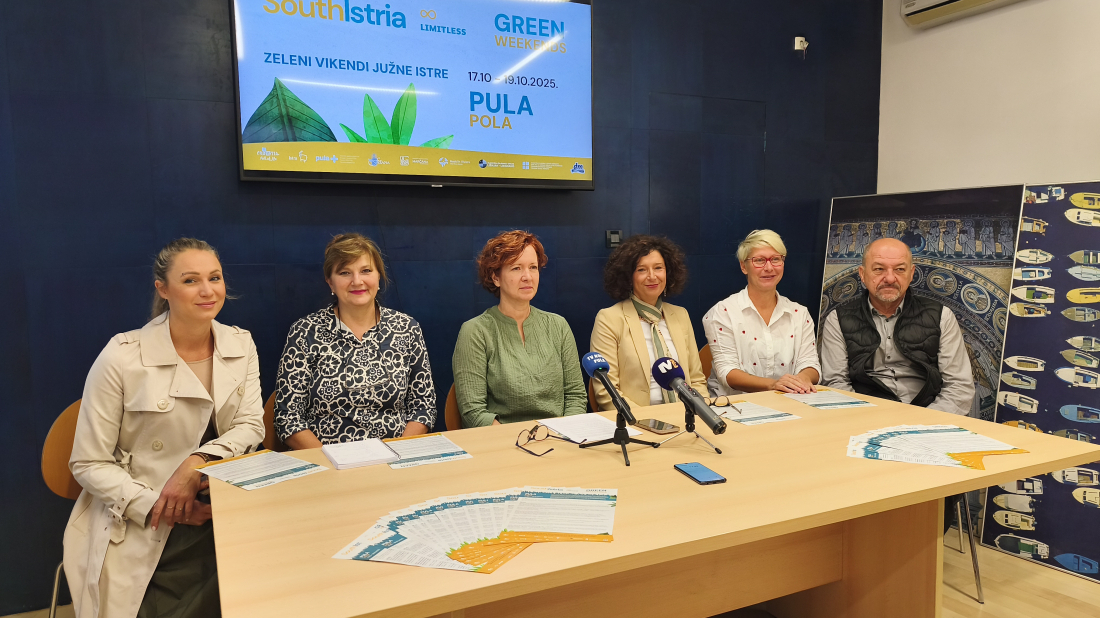 Klaster južne Istre predstavio manifestaciju Zeleni vikendi – spoj zdravih navika i turizma