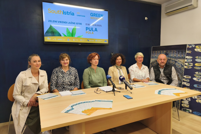 Klaster južne Istre predstavio manifestaciju Zeleni vikendi – spoj zdravih navika i turizma