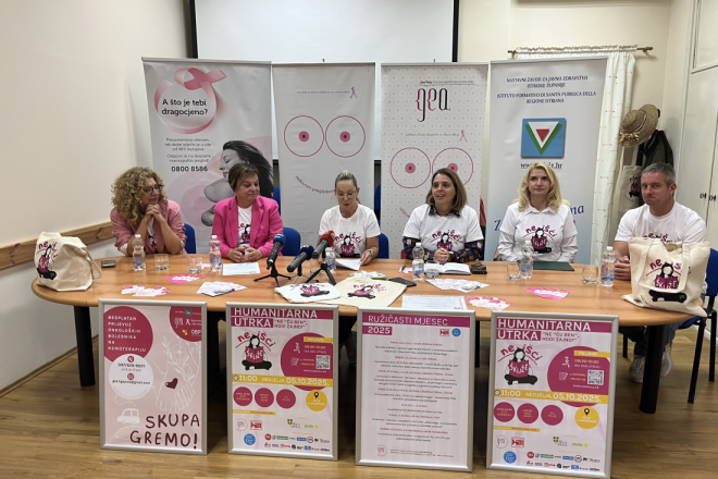 Klub Gea Pula obilježava Dan ružičaste vrpce i poziva na humanitarnu utrku