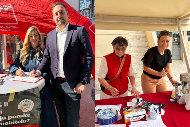 SDP nastavlja borbu protiv uvođenja ‘Chat Controla‘, potpise prikupljali i u Istri!