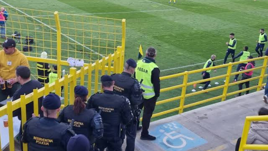 Policija uhitila muškarca koji je s tribina uputio rasističke uvrede igraču Varaždina