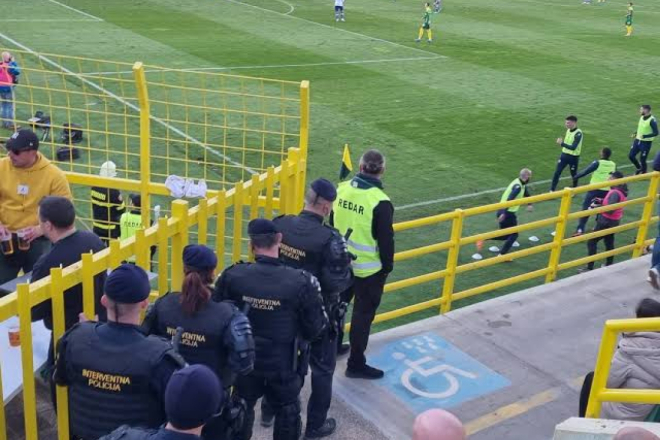 Policija uhitila muškarca koji je s tribina uputio rasističke uvrede igraču Varaždina