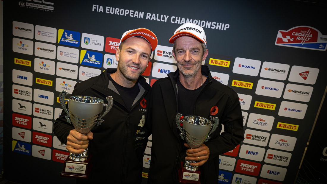 Istrijani Aleksandar Radovčić i Marko Fakin prvaci su Hrvatske u rallyju!