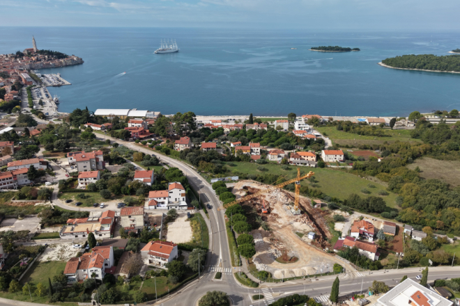 Radovi napreduju iz dana u dan: Rovinj sve bliže novom autobusnom kolodvoru
