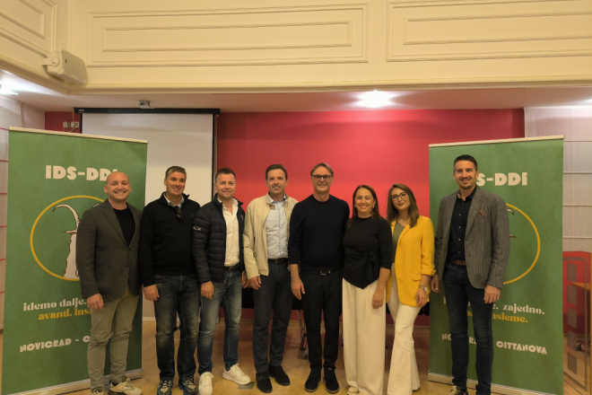 Elvis Anić novi je predsjednik podružnice IDS-a Novigrad–Cittanova