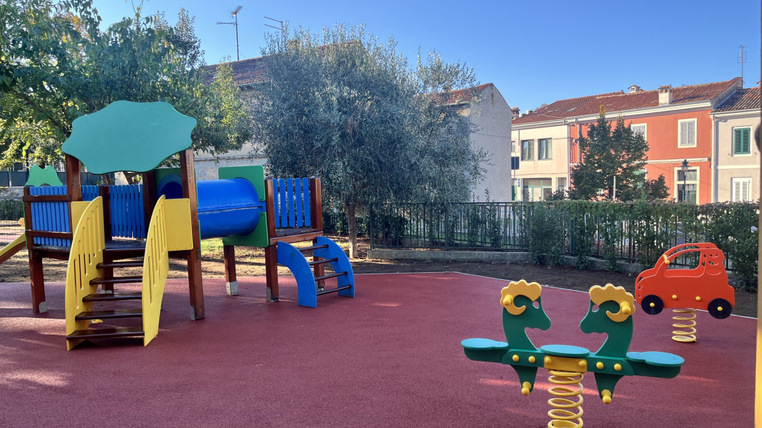 Uređeno igralište Talijanskog dječjeg vrtića „Naridola“ u Rovinju
