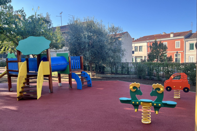 Uređeno igralište Talijanskog dječjeg vrtića „Naridola“ u Rovinju