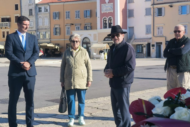 Rovinj: Održana komemoracija u spomen na Antona Bučkovića