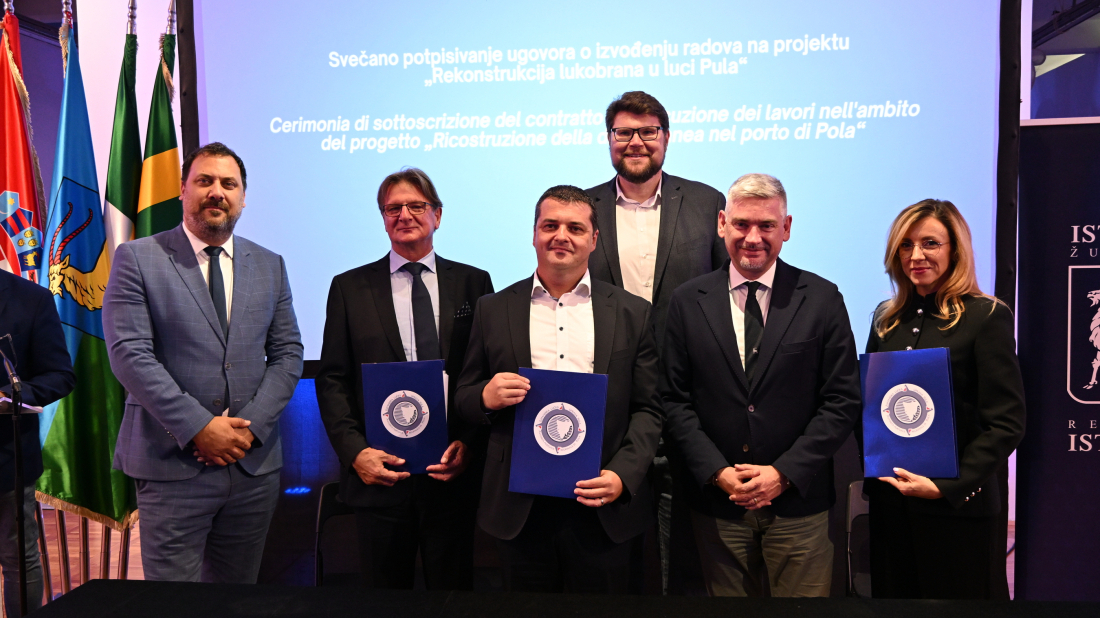 Kreće rekonstrukcija pulskog lukobrana, projekt vrijedan 28,6 MILIJUNA EURA!