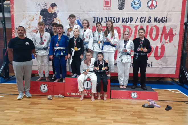 Sjajan uspjeh pulskog Jiu Jitsu kluba Lotus na Kupu u Vinkovcima