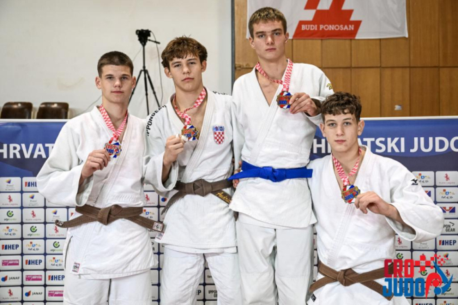 Tri medalje za mlađe kadete iz JK Istarski Borac na Prvenstvu Hrvatske!
