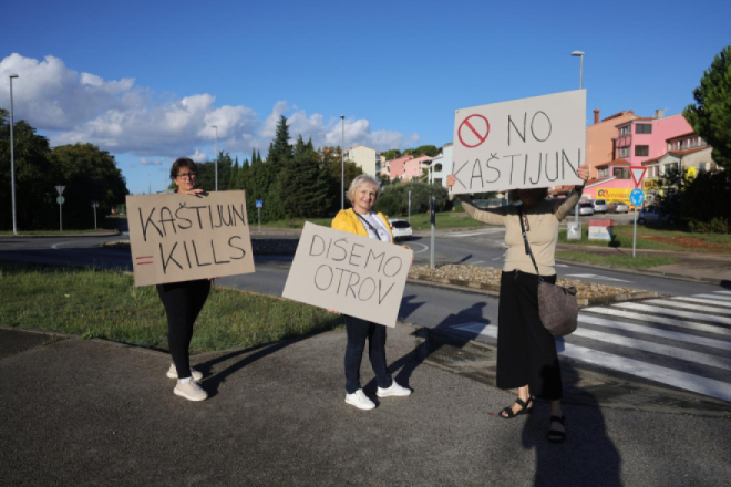 Zbog smrada na Kaštijunu, za danas najavljen prosvjed!