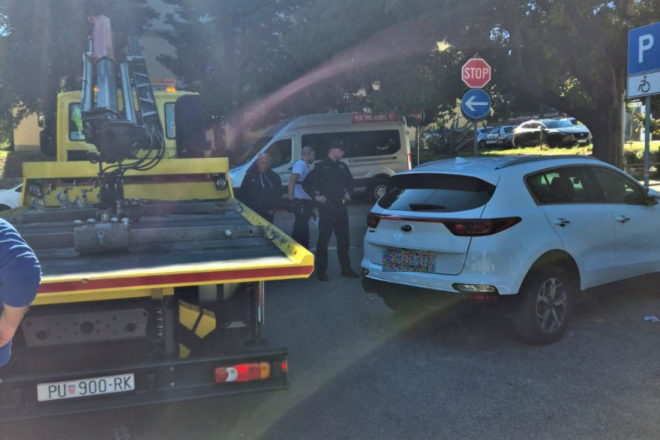 U Puli sankcionirano 16 vozača zbog zauzimanja mjesta za osobe s invaliditetom