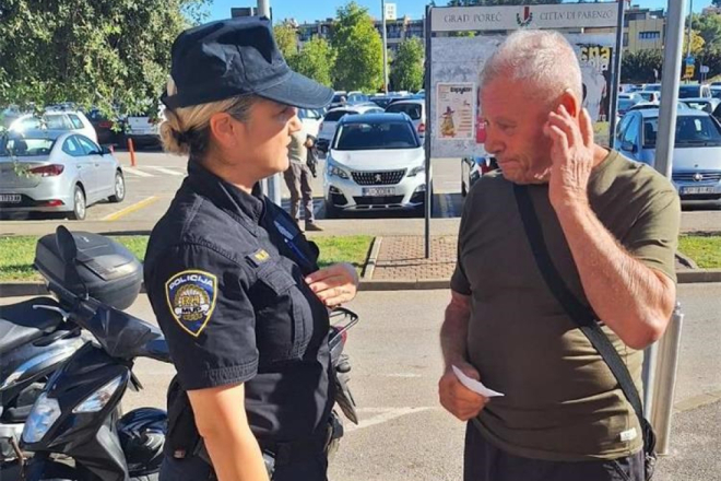 Porečka policija savjetovala građane o sigurnosti u sklopu akcije 'Solidarnost na djelu'