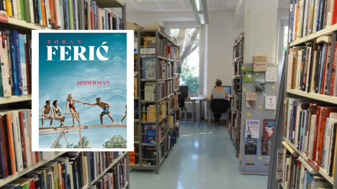 Mjesec hrvatske knjige u Gradskoj knjižnici i čitaonici Pula: Zoran Ferić predstavlja roman ''Spiderman''
