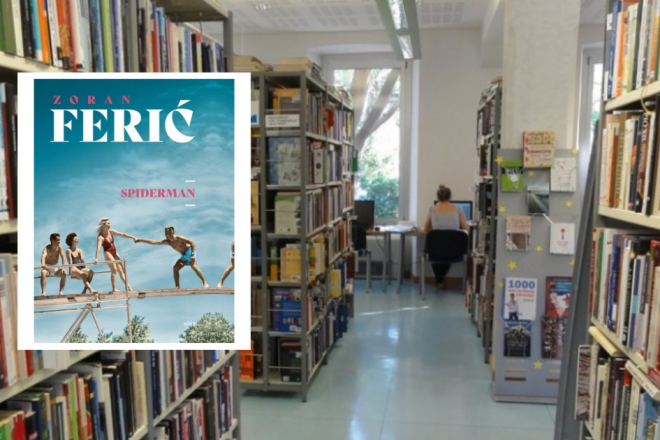 Mjesec hrvatske knjige u Gradskoj knjižnici i čitaonici Pula: Zoran Ferić predstavlja roman ''Spiderman''