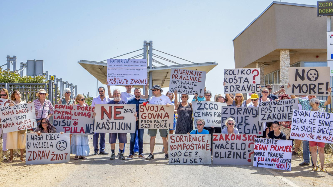Građanima prekipjelo: Najavljuju veliki prosvjed u Puli zbog smrada s Kaštijuna!
