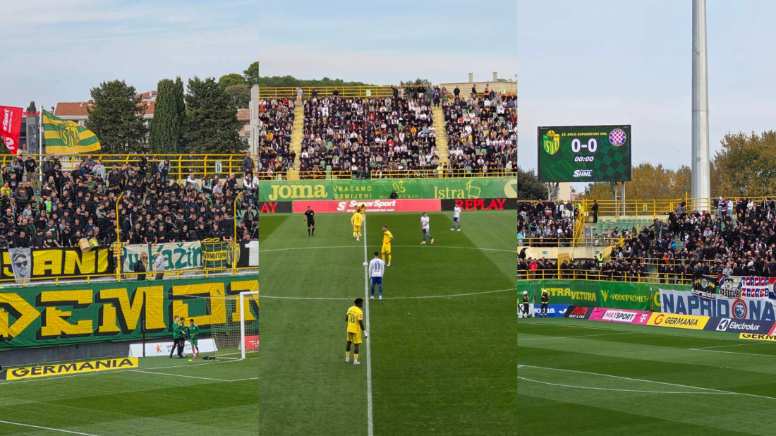 RASPRODANA DROSINA! Nogometna euforija u Puli – po prvi put stadion pun do posljednjeg mjesta