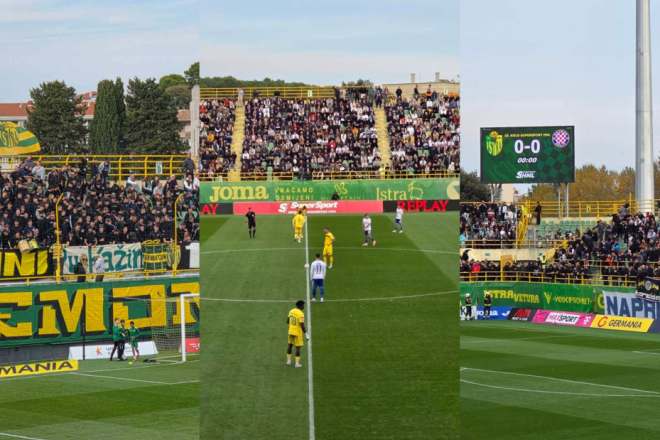 RASPRODANA DROSINA! Nogometna euforija u Puli – po prvi put stadion pun do posljednjeg mjesta