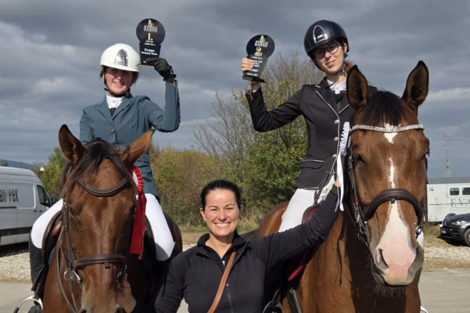 Medulinka Mia Matticchio i Porečanka Tia Stefanov briljirale na L.A. Jumping Touru u Austriji