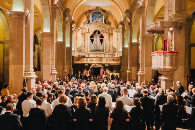 Jubilarni festival „Musica Sacra“ povezao šest zemalja u Istri: više od 300 pjevača slavilo snagu sakralne glazbe