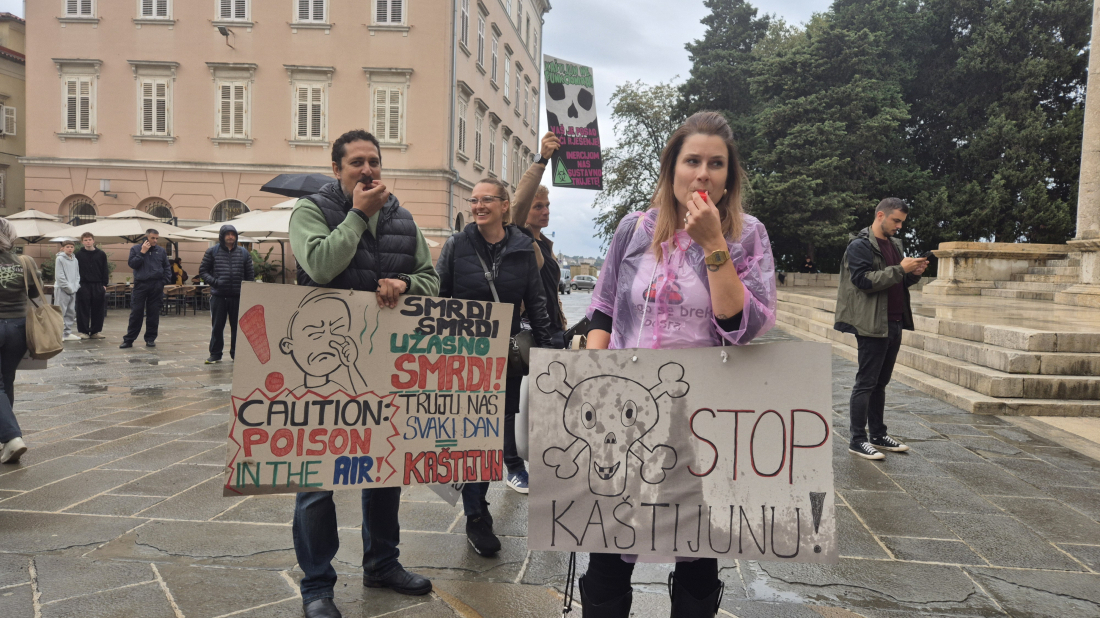 Nakon Pule, prosvjedi zbog smrada Kaštijuna sele i u Poreč i Rovinj!