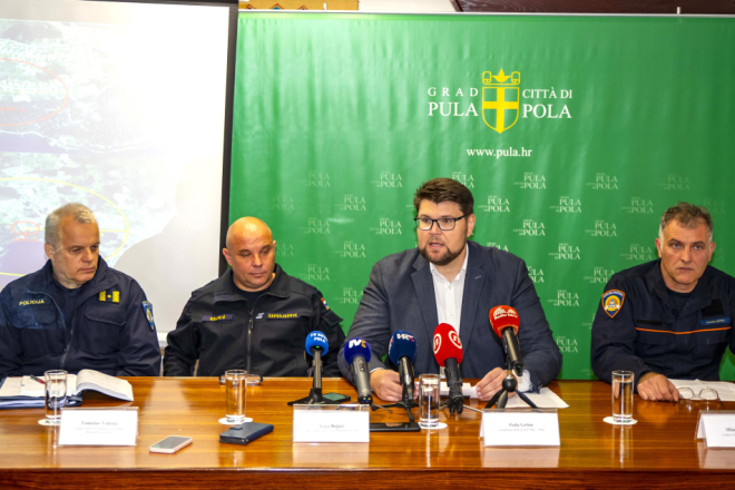 U nedjelju akcija uklanjanja zrakoplovne bombe u Puli – građani pozvani na oprez i suradnju