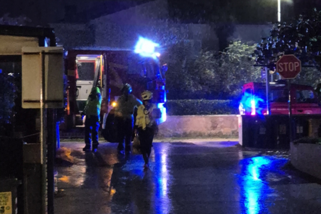 Rovinj pod rekordnom kišom: Palo čak 130 mm, voda ušla u podrume i stanove