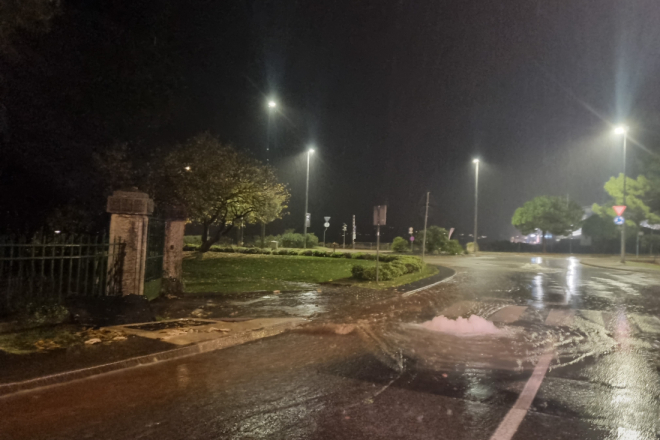 Klimatske promjene u naletu: Opet ekstremna kiša diljem Istre