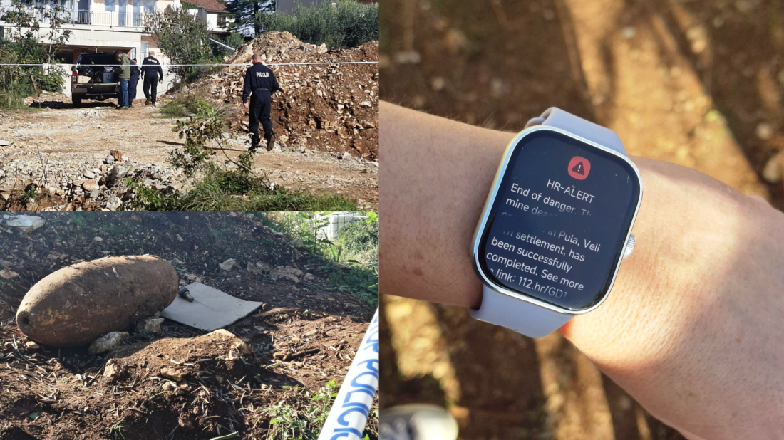 Uspješno neutralizirana bomba iz Drugog svjetskog rata na Velom Vrhu
