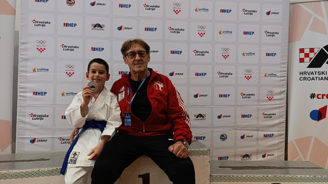Jakov Bušljeta iz porečkog Karate kluba Finida viceprvak Hrvatske!