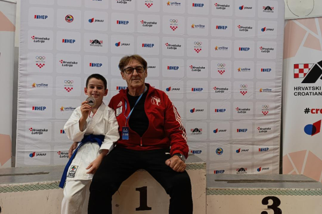 Jakov Bušljeta iz porečkog Karate kluba Finida viceprvak Hrvatske!