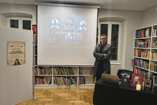Večer s Drakulom oduševila publiku u rovinjskoj Gradskoj knjižnici