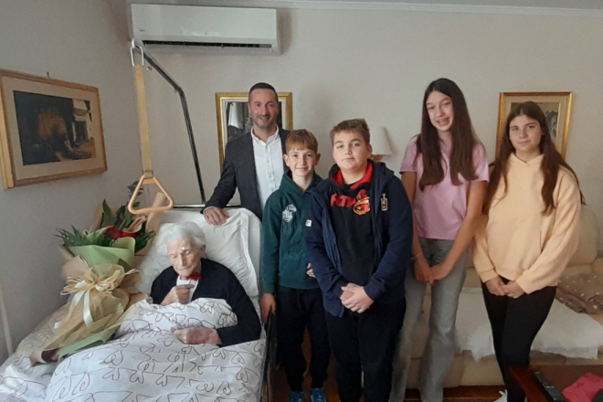 Teta Erminija iz Višnjana preživjela koncentracijski logor, odgojila šestero djece i dočekala 105. rođendan