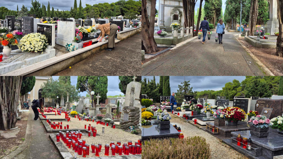 FOTO Obišli smo pulsko groblje: Mnogi su već uredili počivališta svojih najmilijih