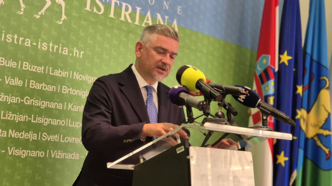 Župan Miletić na redovnoj konferenciji za medije ponovno progovorio o Kaštijunu