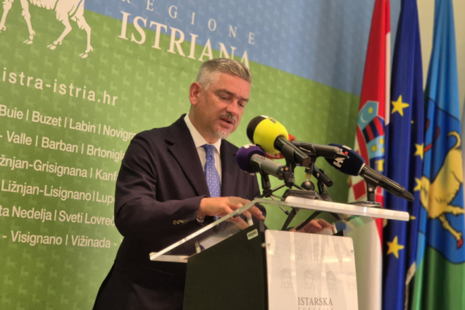 Župan Miletić na redovnoj konferenciji za medije ponovno progovorio o Kaštijunu