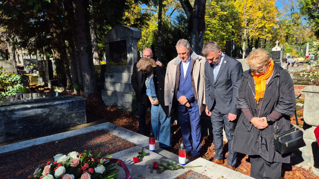 Izaslanstvo HNS-a odalo počast utemeljiteljima stranke i zaslužnima za slobodu i demokratske vrijednosti Hrvatske