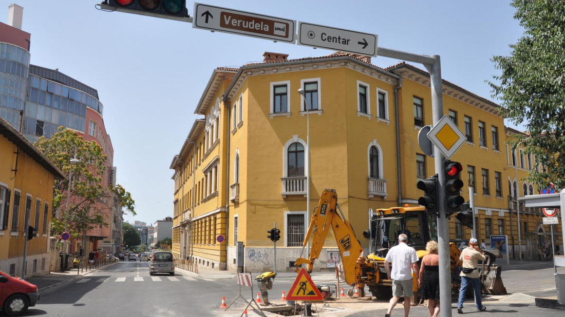 Pula: Ove srijede započinju radovi u Zagrebačkoj ulici