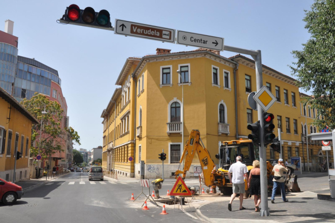 Pula: Ove srijede započinju radovi u Zagrebačkoj ulici