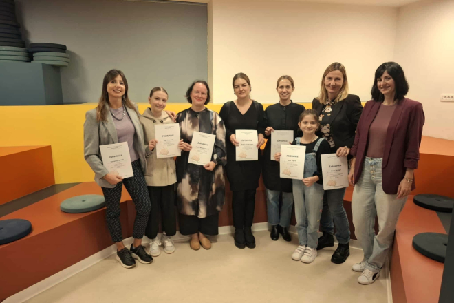 Istra ima predstavnice: Ana Vujica i Zoja Petrović na državnomu Natjecanju u čitanju naglas