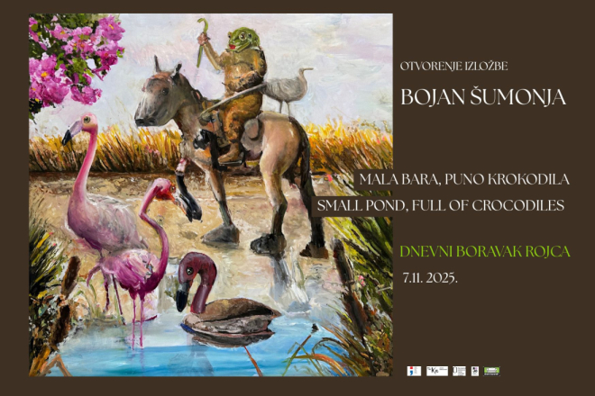 „Mala bara, puno Krokodila“: nova izložba Bojana Šumonje