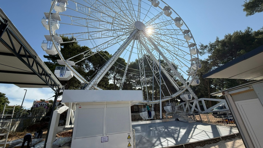 Panoramski kotač Pula Eye – nova atrakcija ovogodišnjeg Adventa u Puli